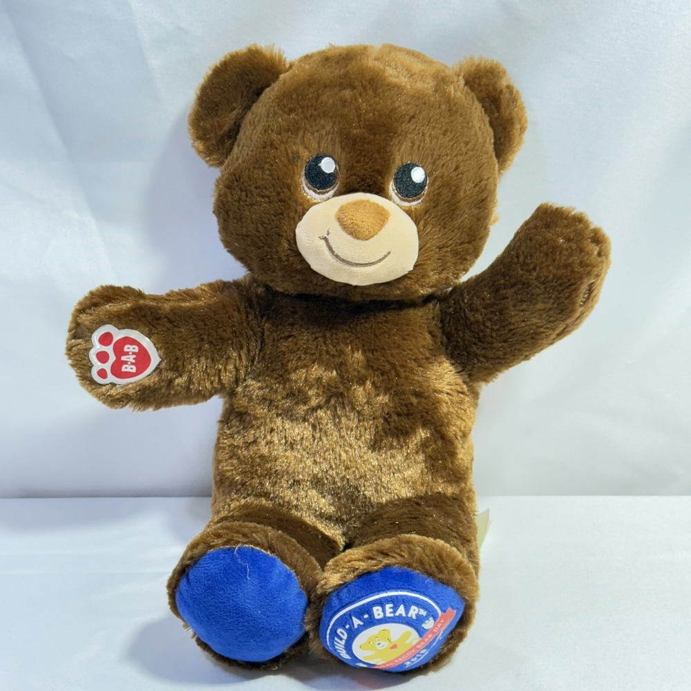 Retired Build a Bear National Teddy‎ Bear Day 2018 Exclusive Brown Chocolate